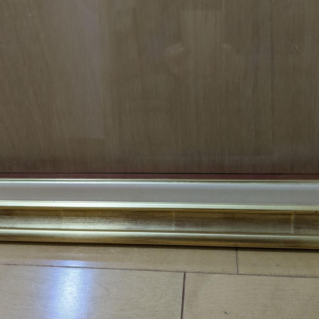 金色 F15 号 油彩額縁 木製　中古