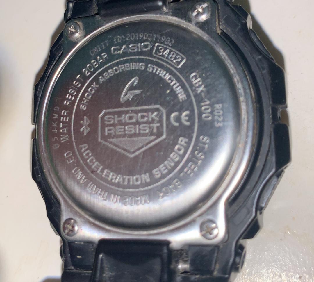 r*d様 ★CASIO カシオ G-SHOCK GBX-100 電池交換済み