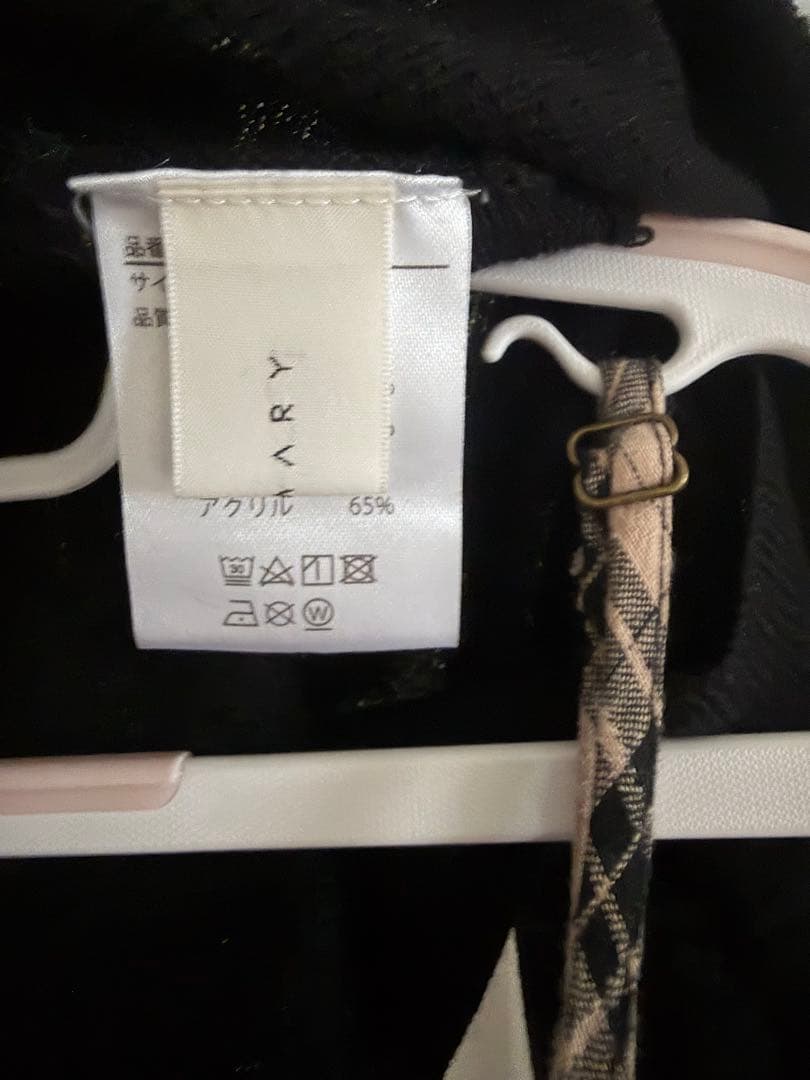 andmary ベルチェックドレス　belle check dress