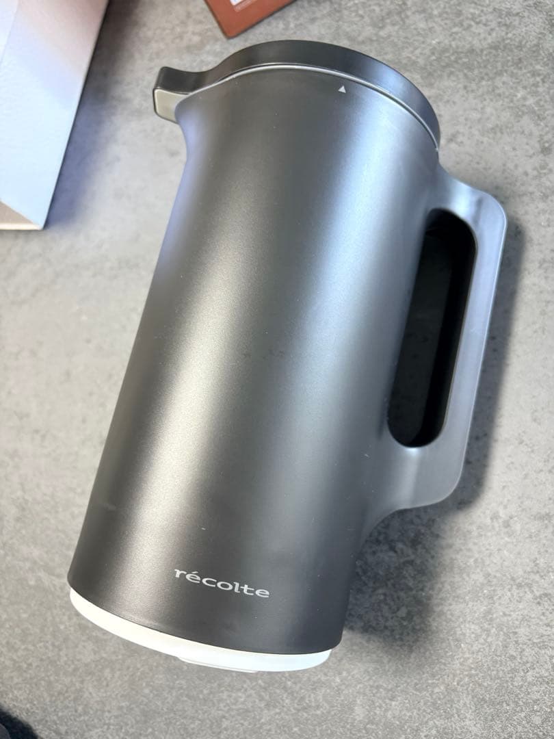 レコルト 自動調理ポット ／ ナチュラルブラック RSY-2(BK)