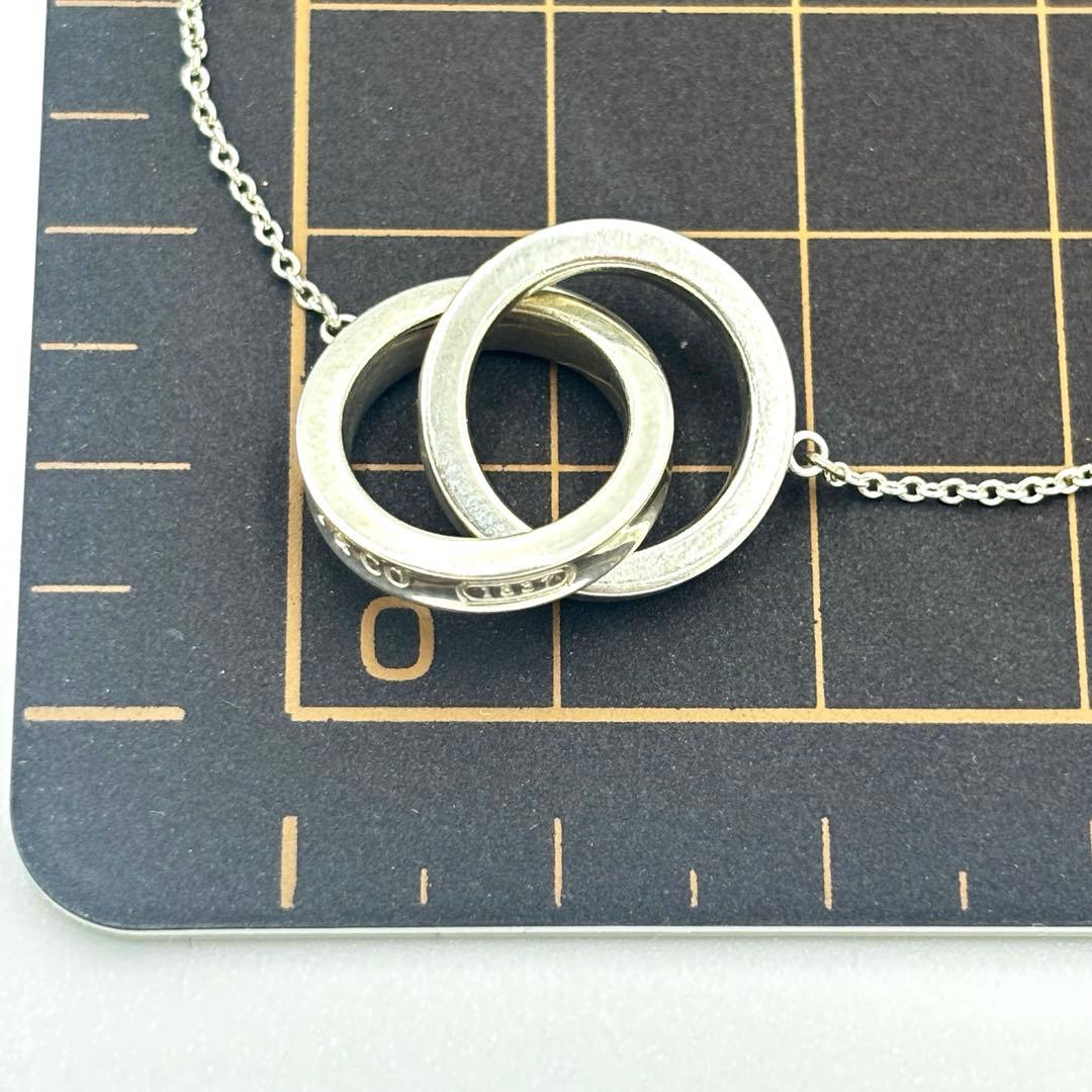 【美品】Tiffany 1837 ティファニー　インターロッキング ネックレス