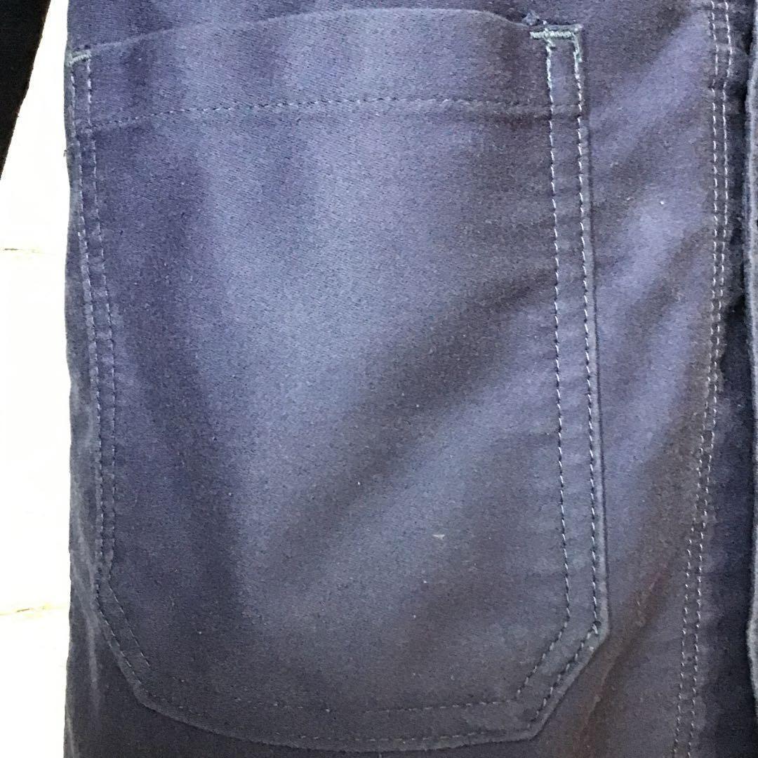 ユーロヴィンテージ　ラブルール　モールスキンジャケット　フランス製　ナス紺