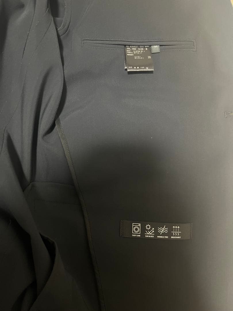 Theorymen セオリー ストレッチセットアップ ブラック