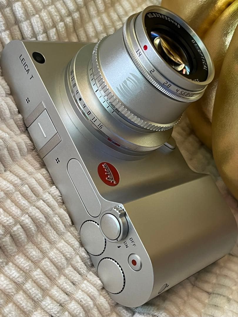 美品 Leica T (typ 701) シルバー レンズ&アダプター付セット
