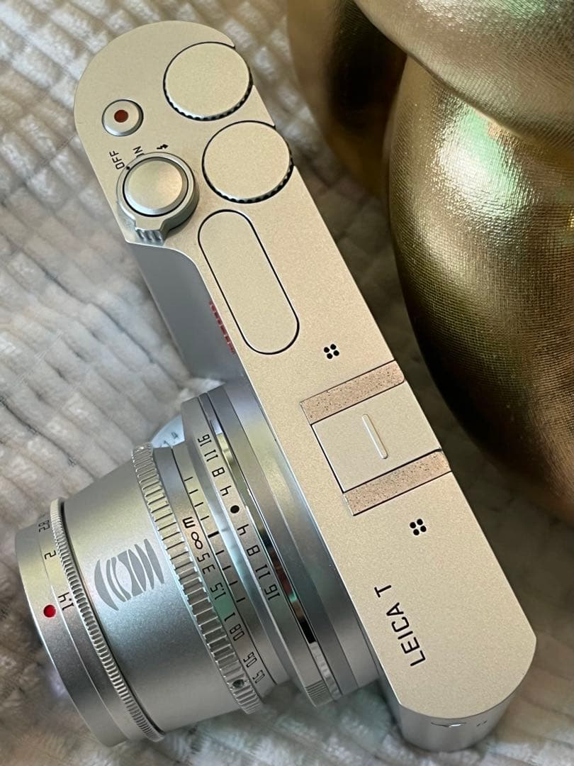 美品 Leica T (typ 701) シルバー レンズ&アダプター付セット