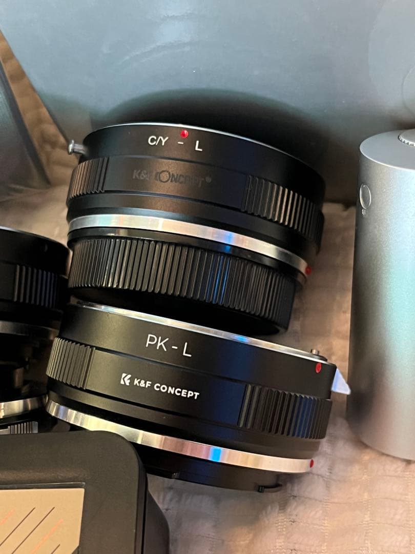 美品 Leica T (typ 701) シルバー レンズ&アダプター付セット