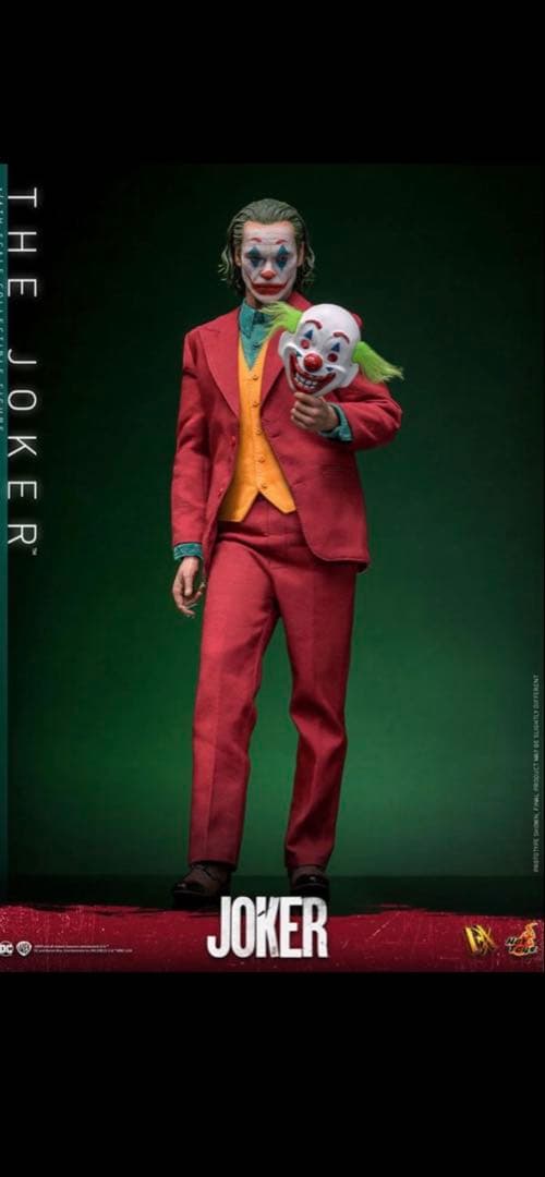 ホットトイズ　ジョーカー ムービー・マスターピースDX 1/6スケールフィギュア