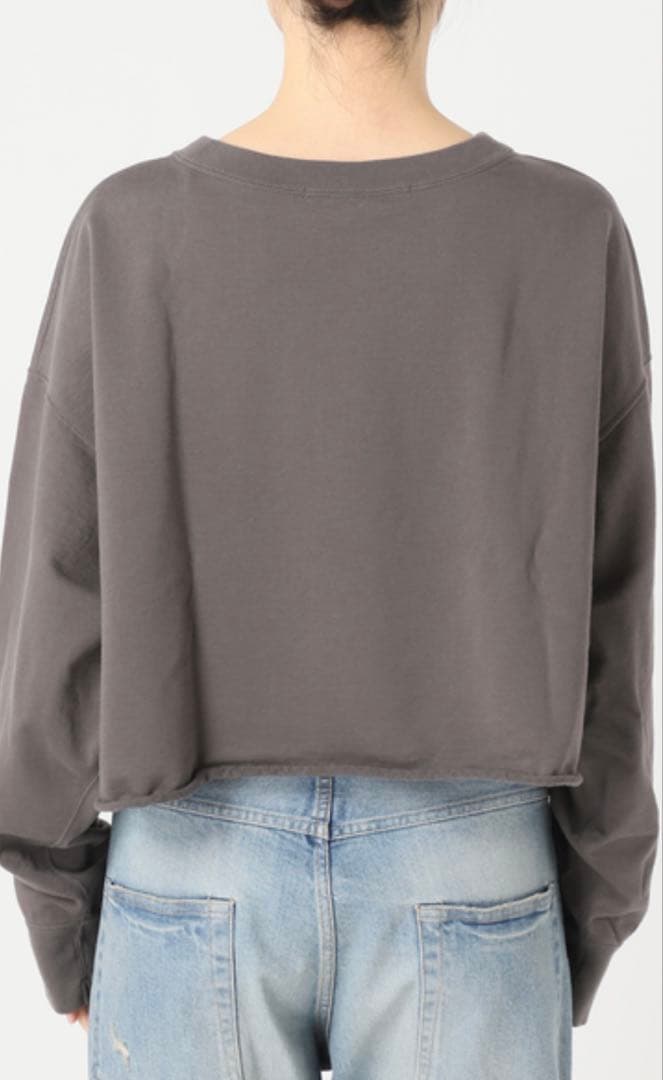 FRAMeWORK ミニ裏毛ショートスウェット