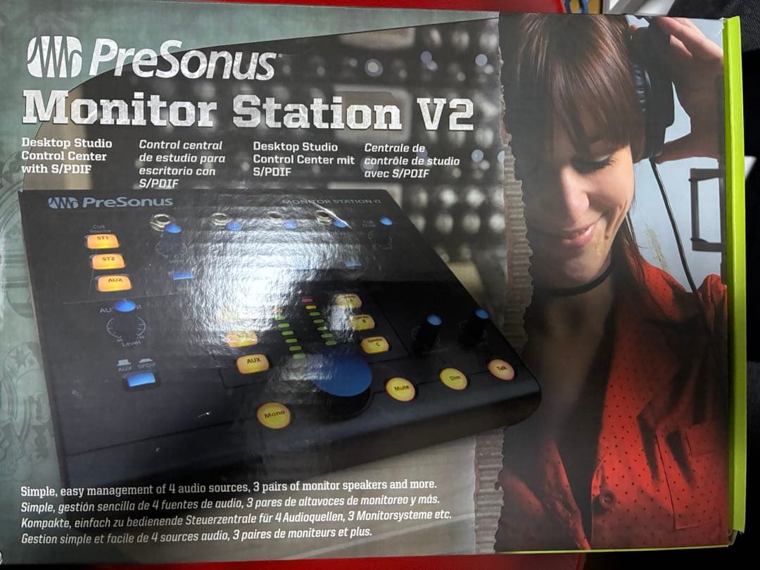 PRESONUS Monitor Station V2 動作未確認