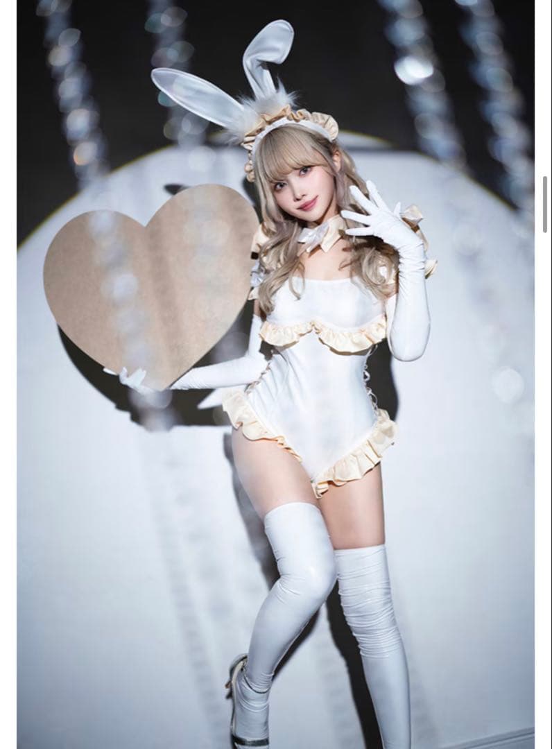 malymoon フレンチメイドバニー ベージュ(白)美品