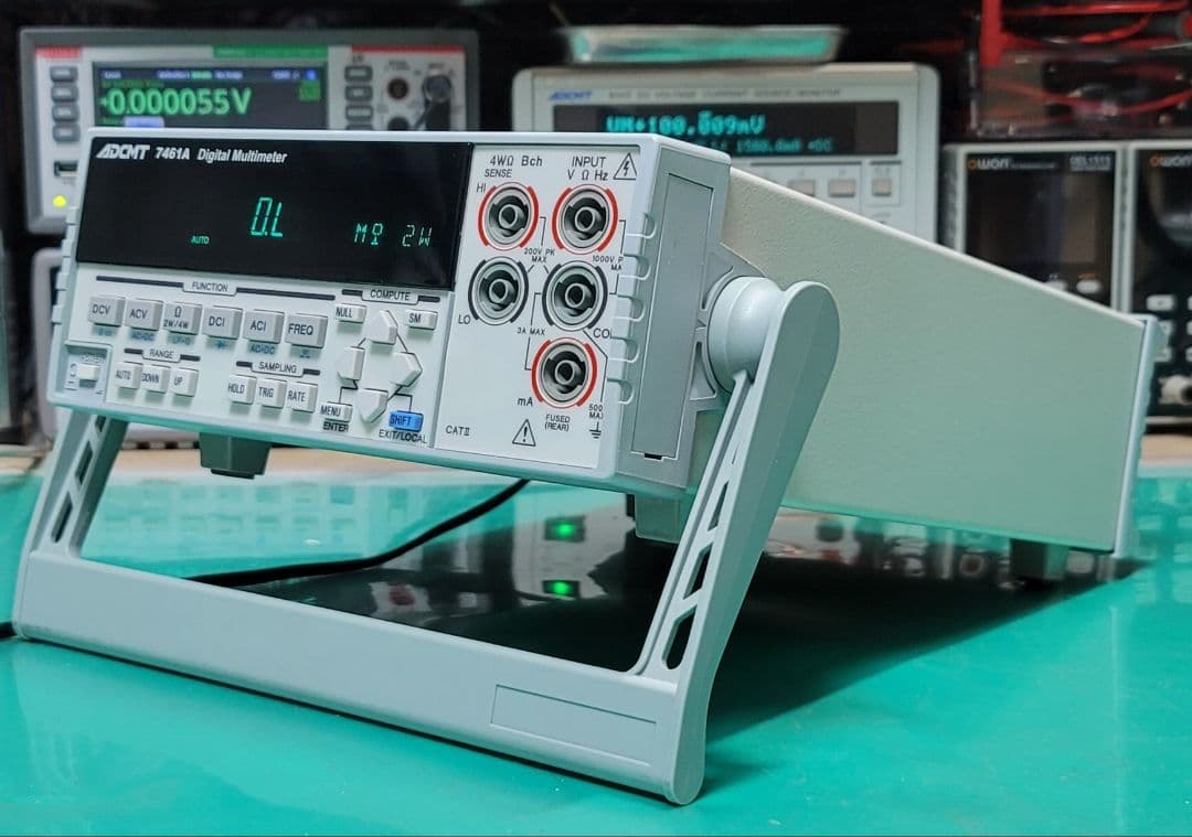 ADCMT 7461A 6.5桁 DIGITAL MULTIMETER 動作良好