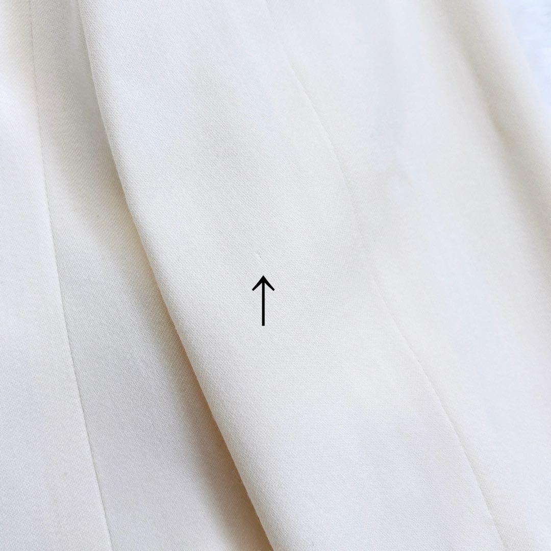 《新品23年製》ANAYI アイボリー ウール混 テーラードジャケット 白系 S