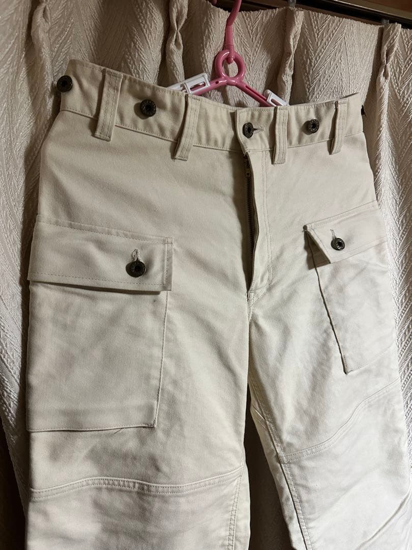 【PABLO VINCI】Oiled chino pants