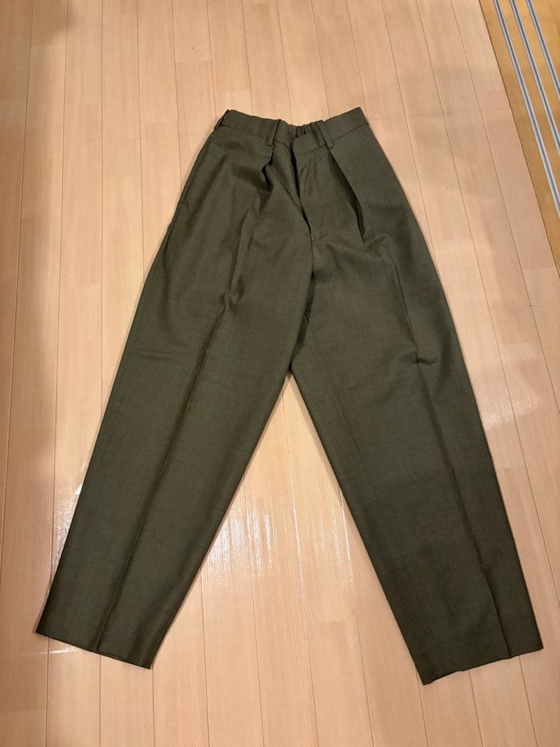 パンツ MARKWARE CLASSIC TROUSERS SUPER120s