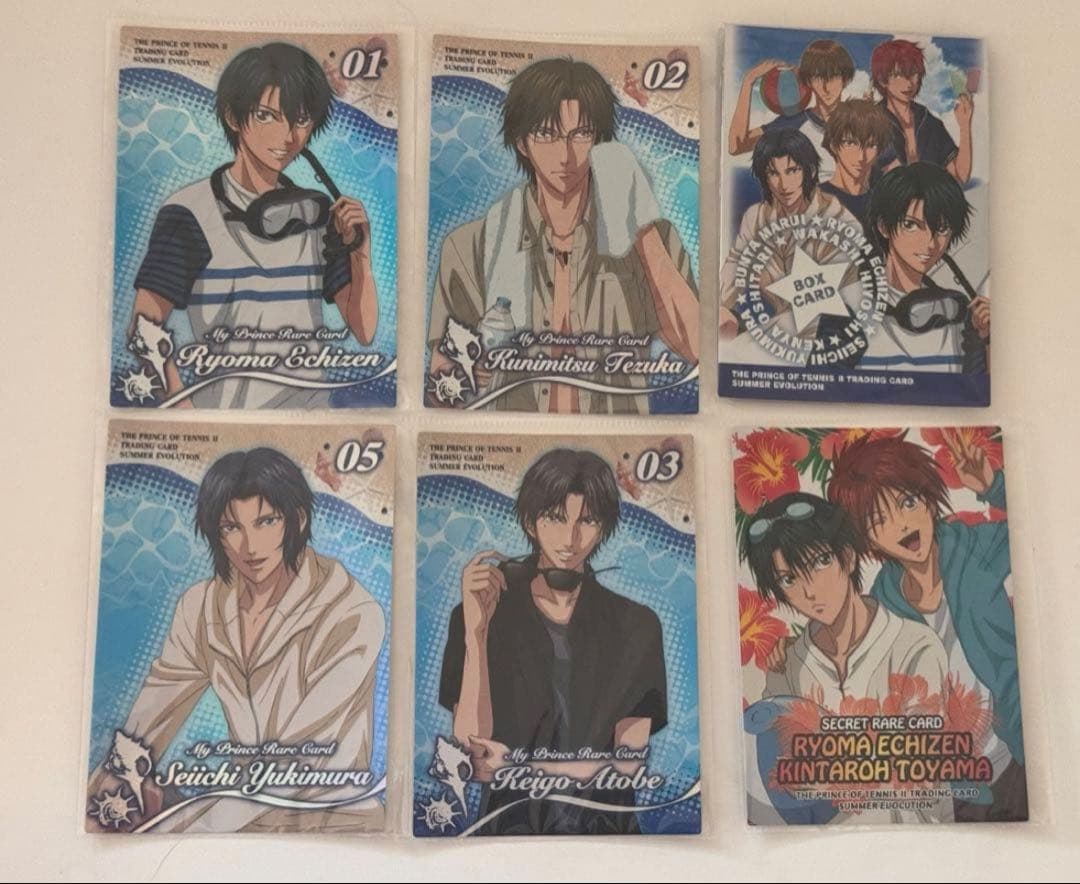 新テニスの王子様　トレーディングカード　SUMMER　EVOLUTION 限定