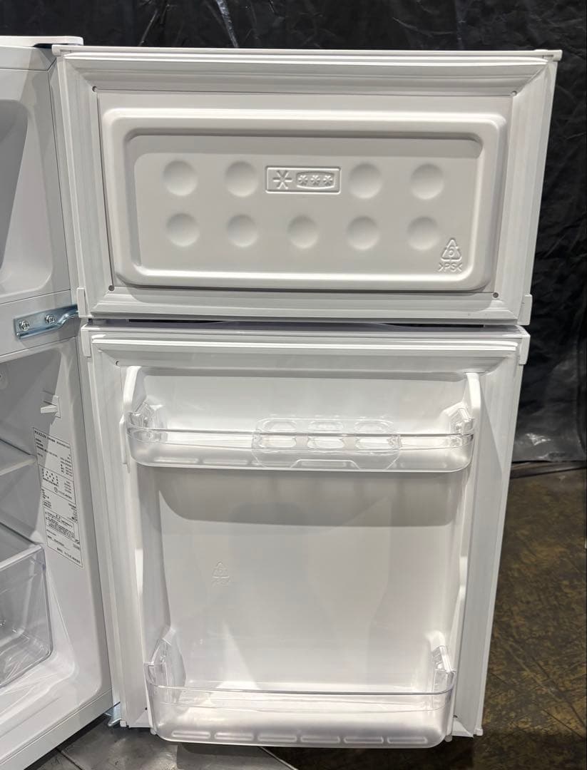 マクスゼン　冷凍　冷蔵庫　JR085HM01WH 85L 2024年製