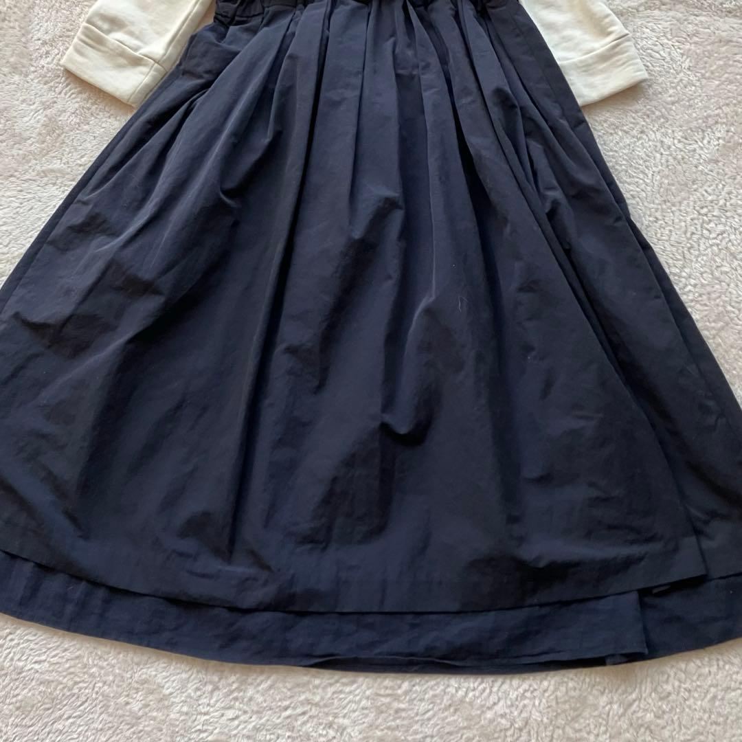 たぼわんこさま　ビアズリー BEARDSLEY ドッキング ワンピース フレア