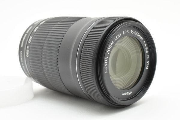 【美品】 Canon EF-S 55-250mm F4-5.6 IS STM
