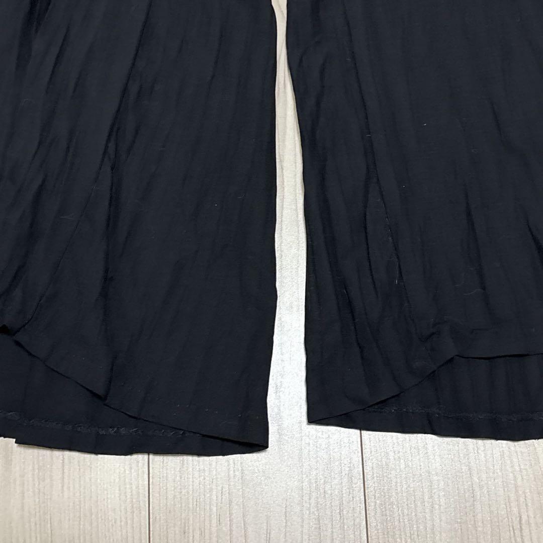 高級　ドルチェ&ガッバーナ プリーツ　フレアパンツ ブラック　38