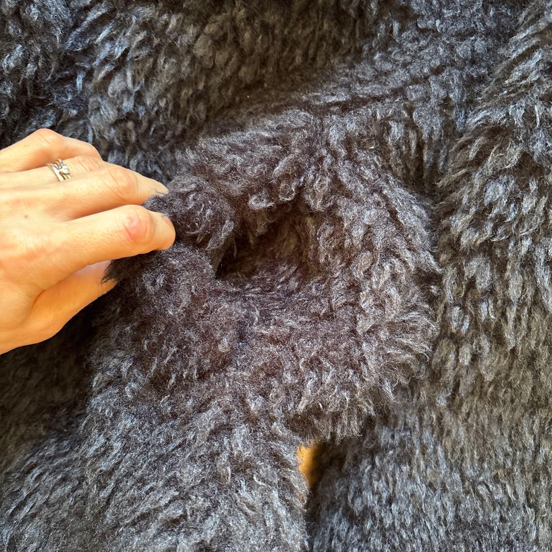 Nokko　スリードッツ　エコペルファーショートコート