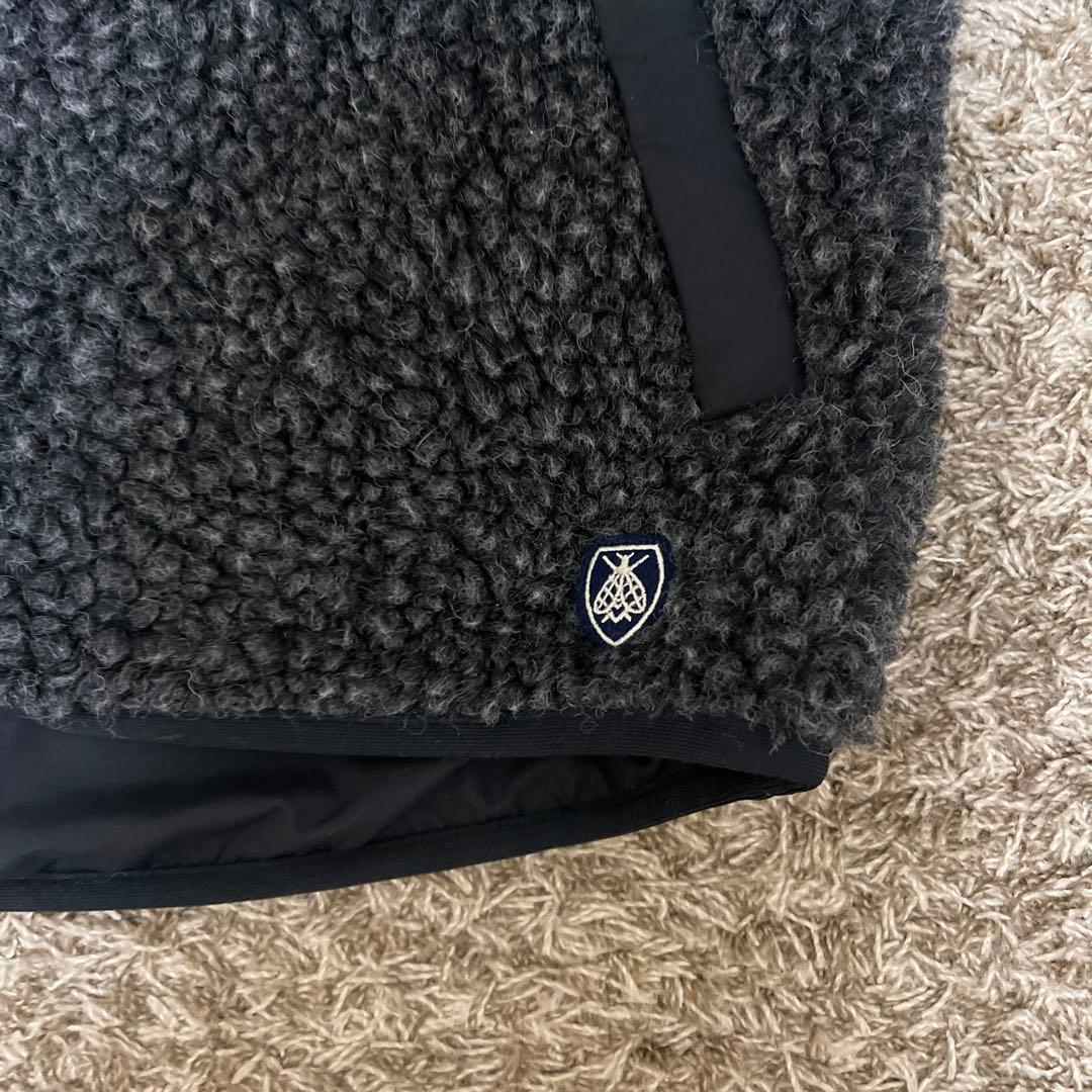 ★Orcival フード付きベスト France 1 ダークグレー★