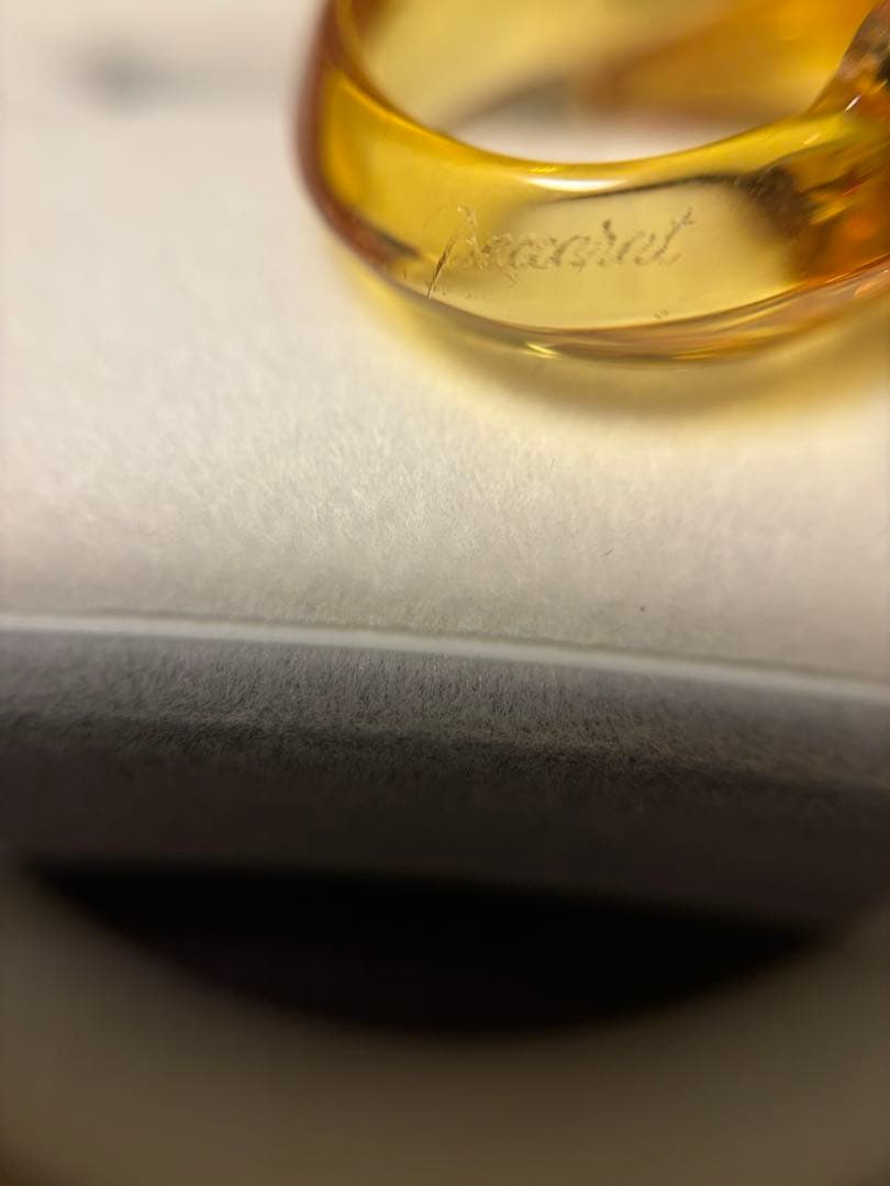 バカラ　Baccarat コキアージュ　イエローリング