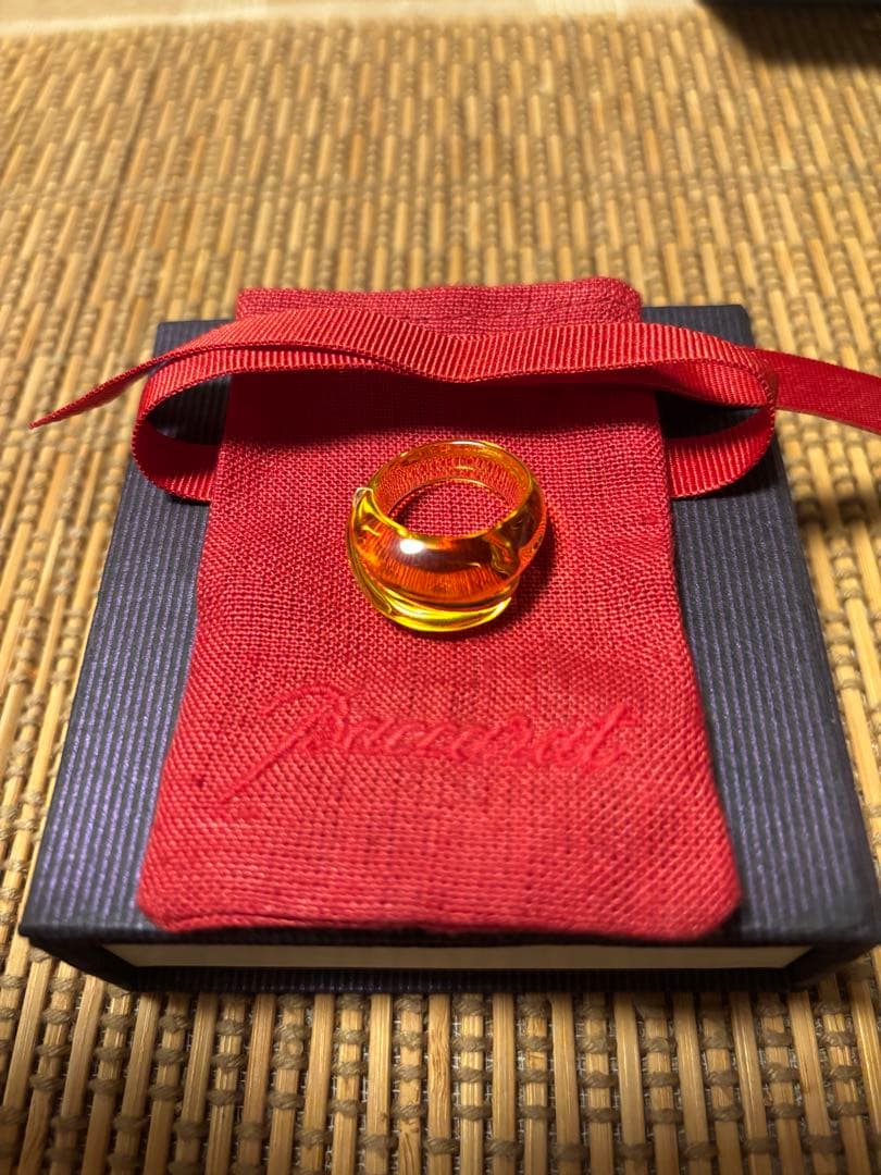 バカラ　Baccarat コキアージュ　イエローリング