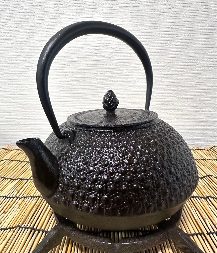 未使用品、供箱付　岩手県奥州水沢幸工芸　現代の名工 佐藤勝久造　丸平型亀甲霰