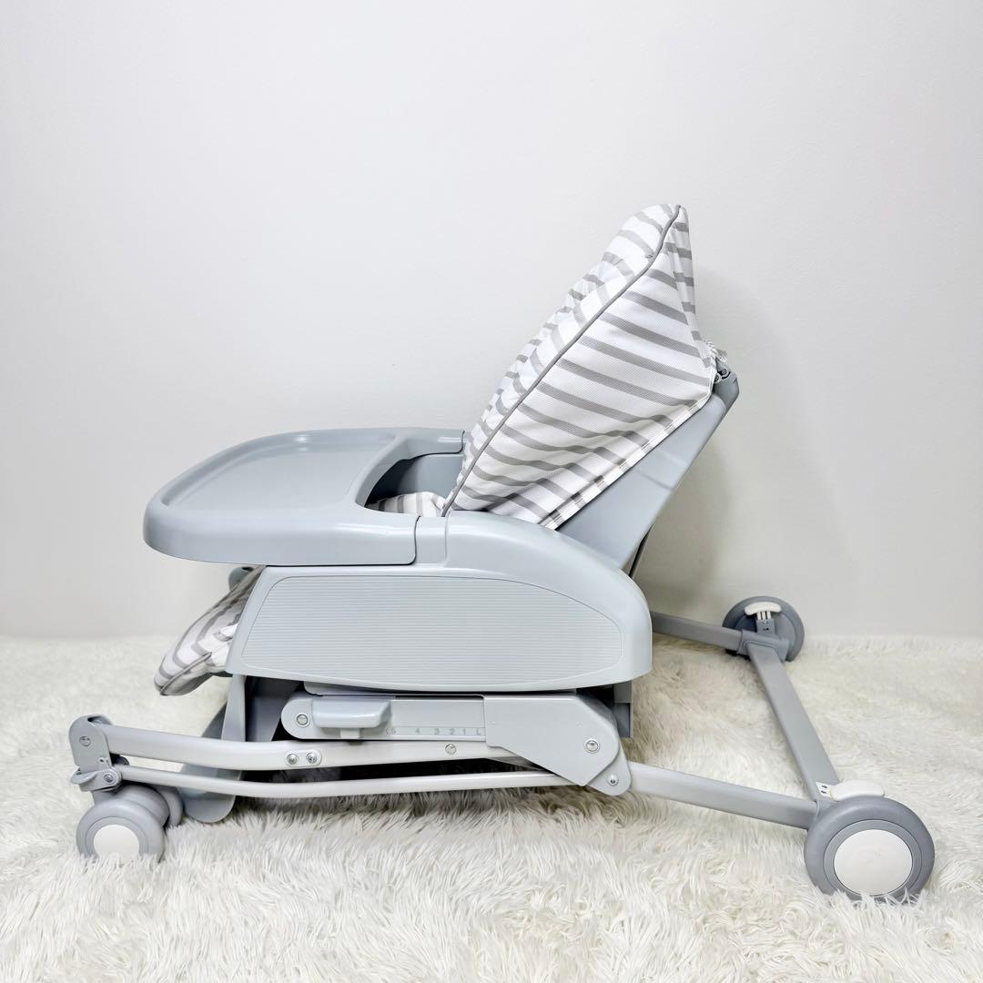 美品 Aprica ユラリズム ハイローチェア バースデイ限定モデル 手動