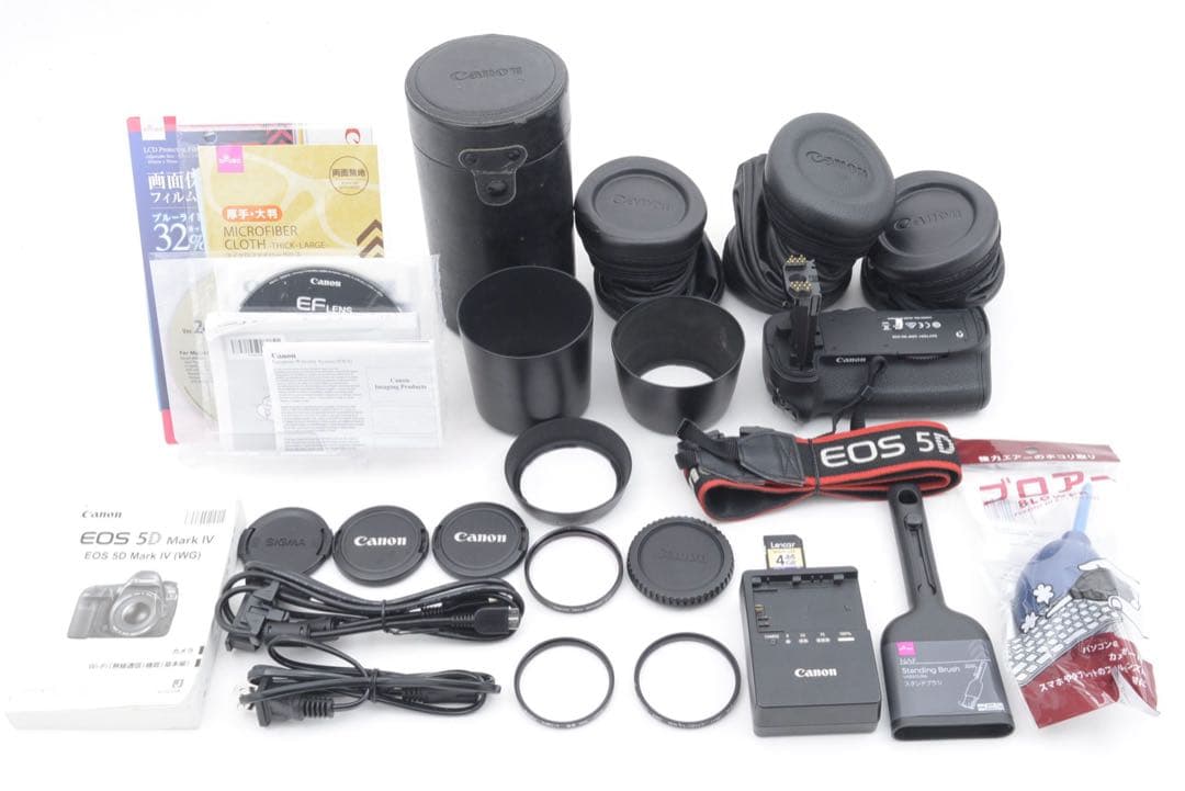 デジタル一眼レフカメラ/Canon EOS 5D Mark IVレンズセット
