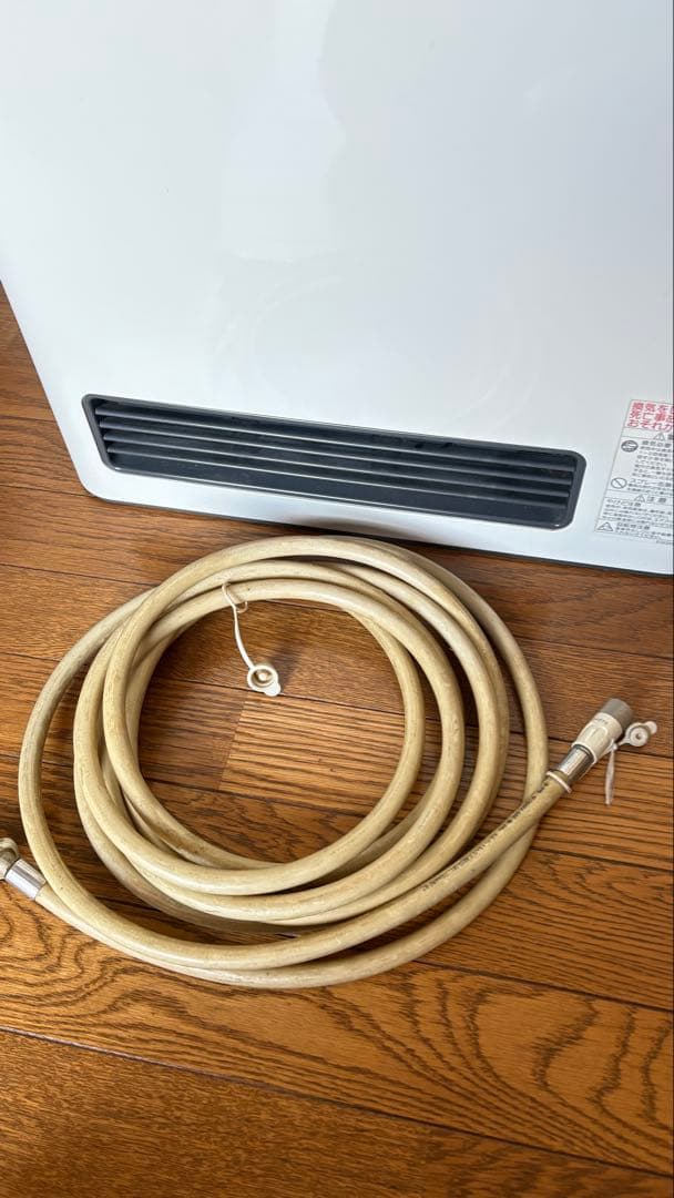 [値下げ]大阪ガス　ガスファンヒーター　ガスコード付き