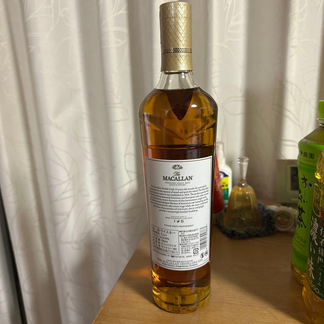 マッカラン12年ダブルカスク　箱付