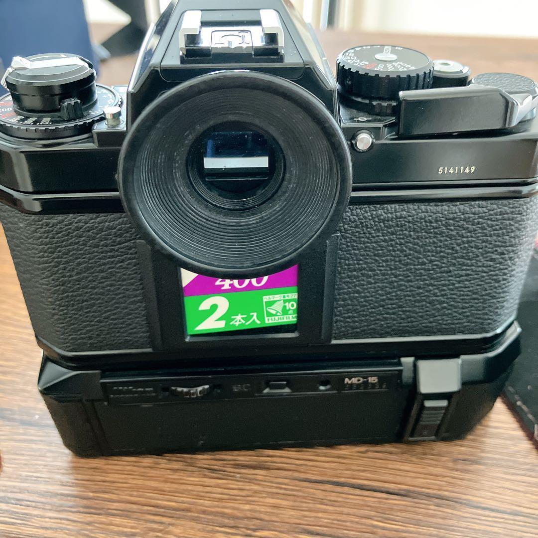 Nikon FA MD-15 ブラック 一眼レフカメラ　動作確認済　撮影セット