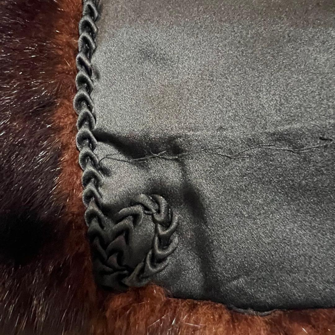 TOGU トーガ ミンク 毛皮コート 11号 L ブラウン 高級感◎