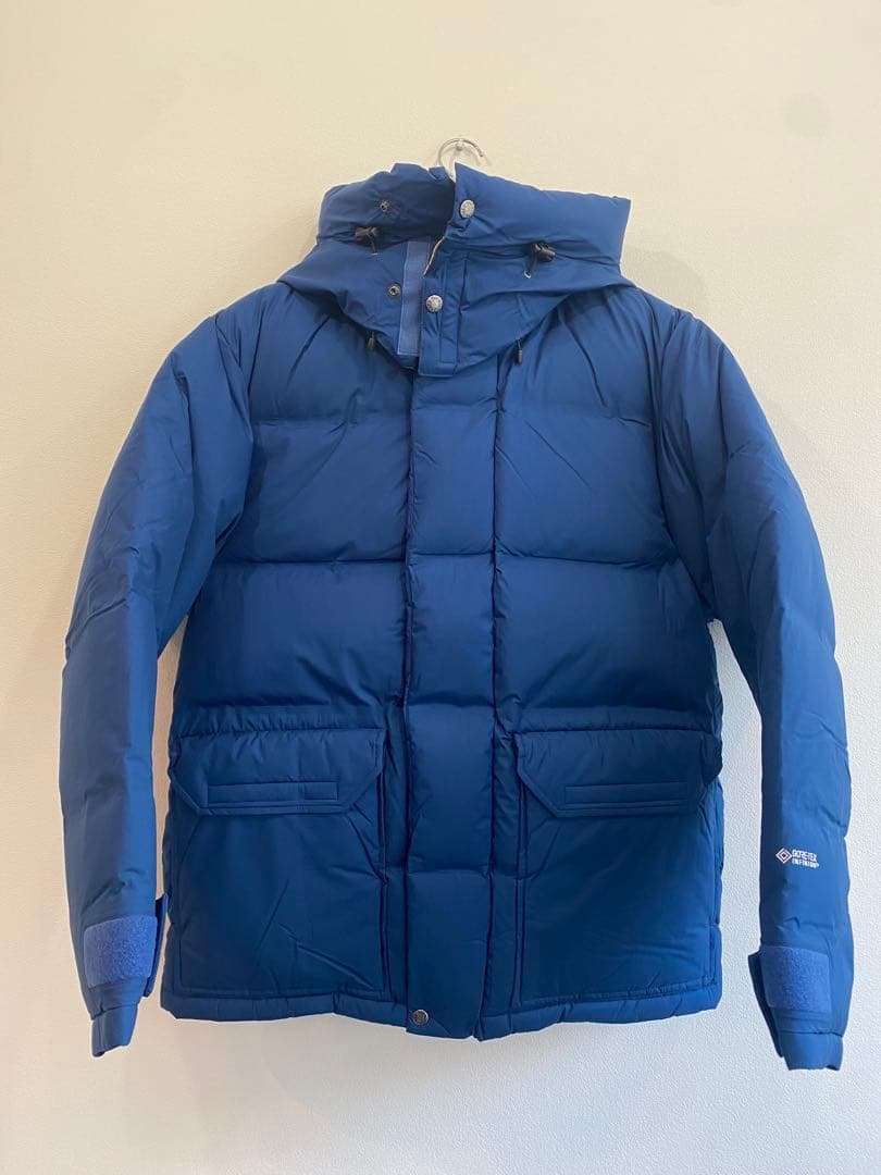 ノースフェイス　ブルックスレンジライトパーカ　マウンテンブルーxイエロー　S