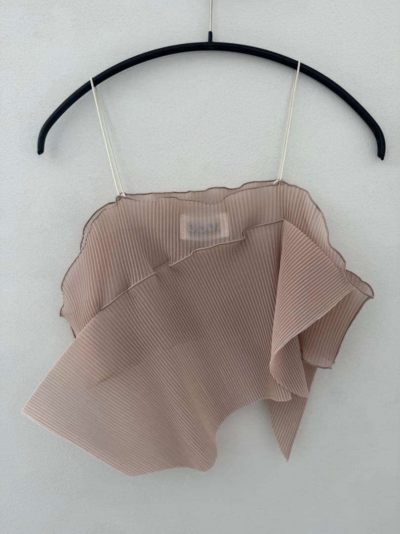 kotohayokozawa ショートキャミソール　ビスチェ