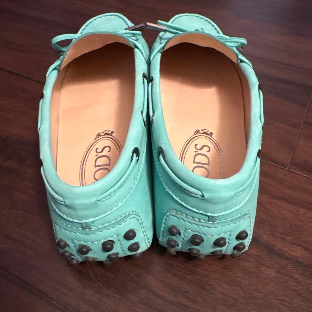 BOSSTOD'S ドライビングシューズ　35 1/2 ティファニーブルー