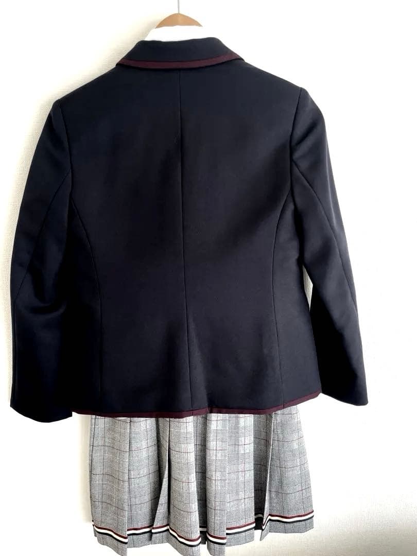 ELLE en noir-150- パイピングジャケットスクールスーツ