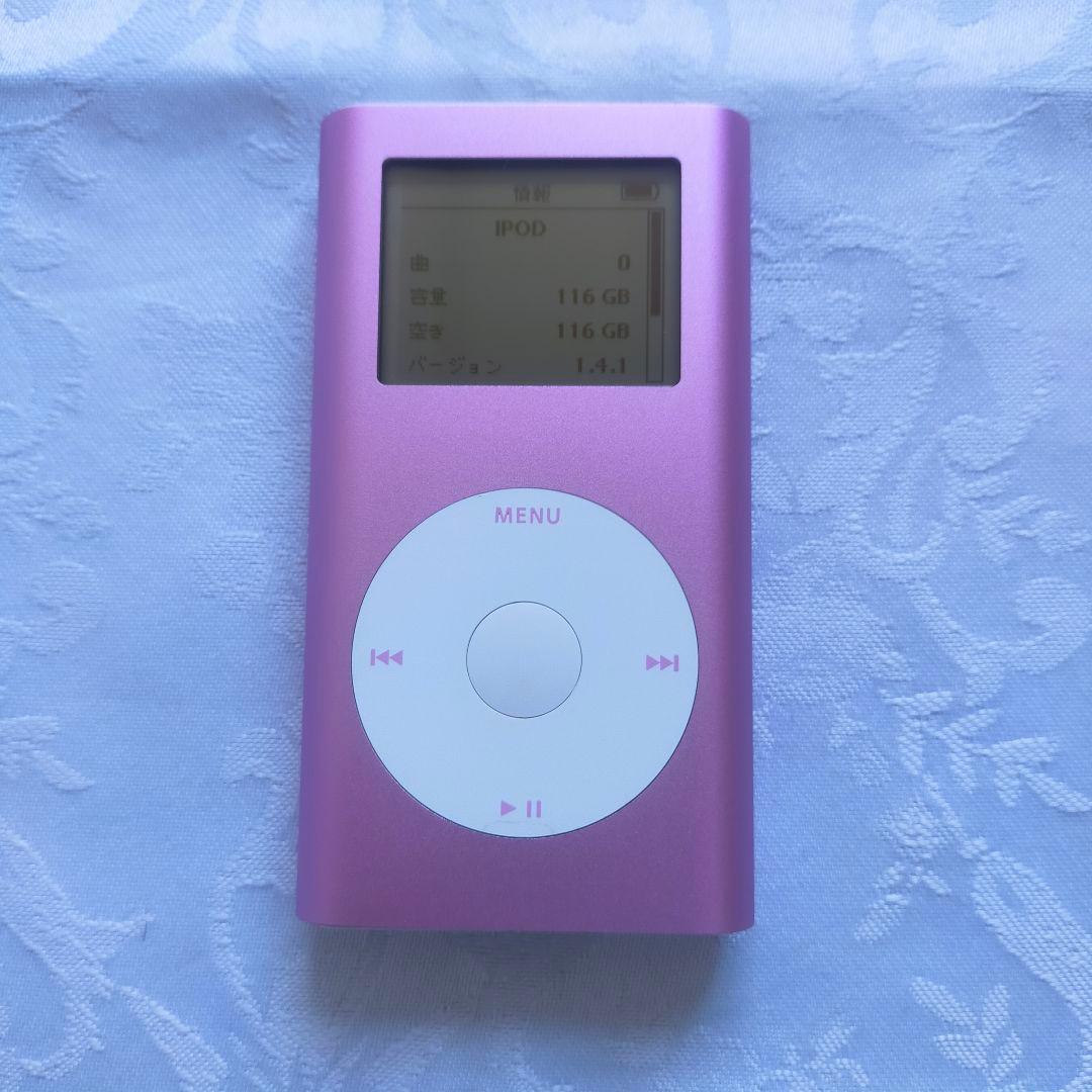 【美品】【大容量化】iPod mini 第2世代 ピンク 128GB A1051