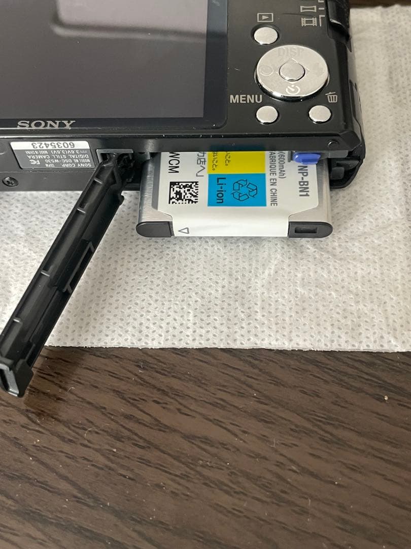 【ジャンク品】SONY Cyber-shot DSC-W530