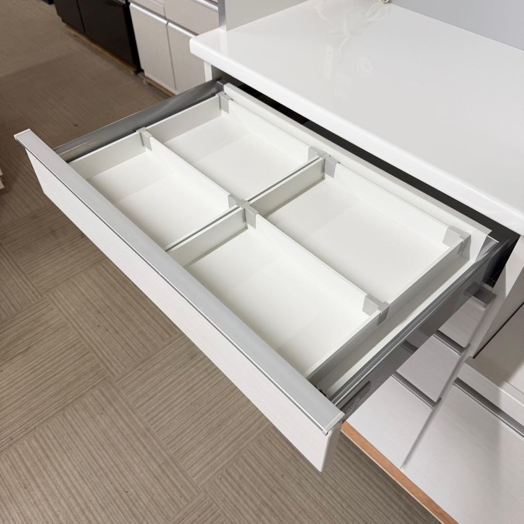 【超美品‼️】定価30万♪ 松田家具 118cm幅キッチンボード 食器棚