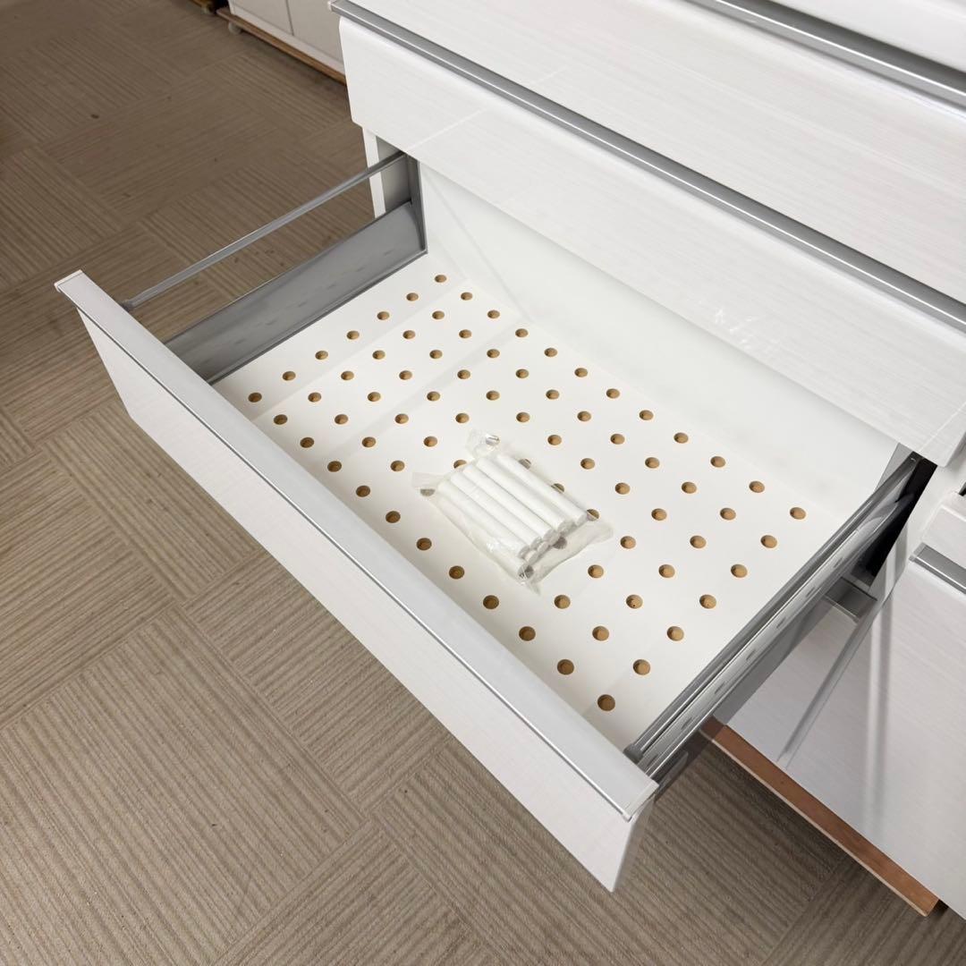 【超美品‼️】定価30万♪ 松田家具 118cm幅キッチンボード 食器棚