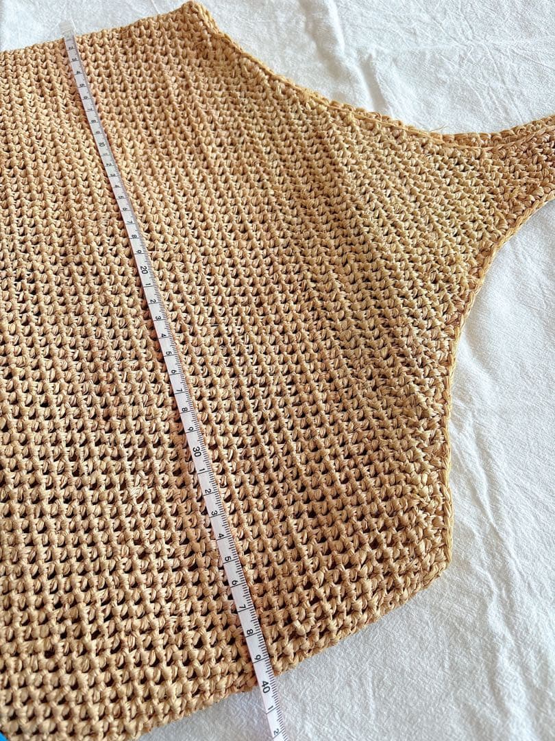 HELEN KAMINSKI ラフィアバッグ　ベージュ