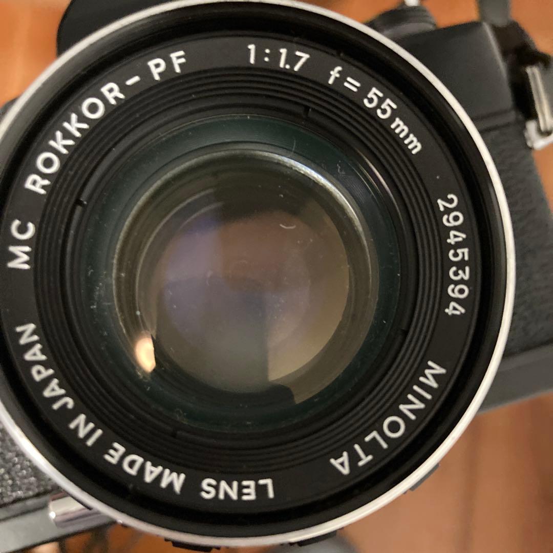 ジャンク品　カメラ3台と三脚(MINOLTAとYASHICAFLEXと？)