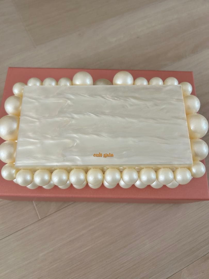 cult gaia パール装飾 クラッチバッグ