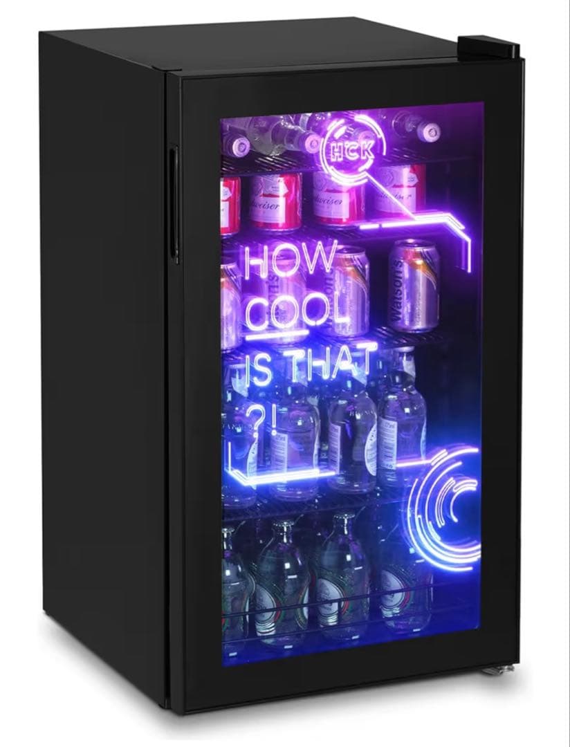 99リットル冷蔵庫 LEDライティング