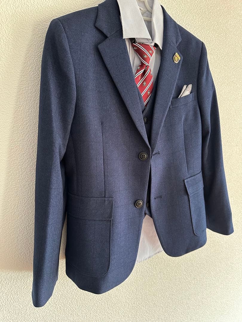 ショパンCHOPIN 男子スリーピーススーツ　フォーマル5点セット150 美品⭐️