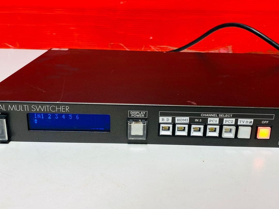 IDK デジタルマルチスイッチャー MSD-601 スキャンコンバータ