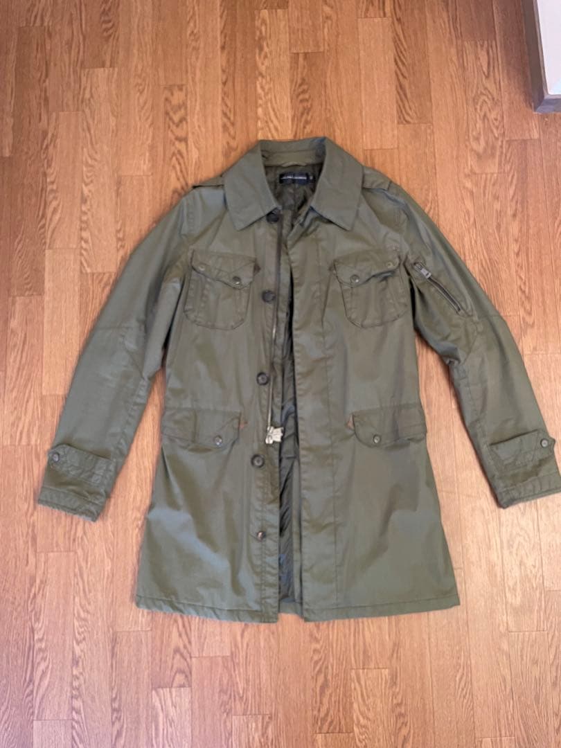 ボア着脱可 定価約11万円 ラルフローレン ブラックレーベル ミリタリーコート