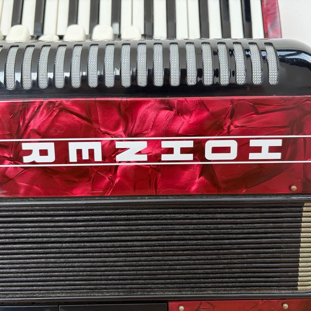 HOHNER AMICA Ⅲ 96 アコーディオン 96ベース ホーナー 赤